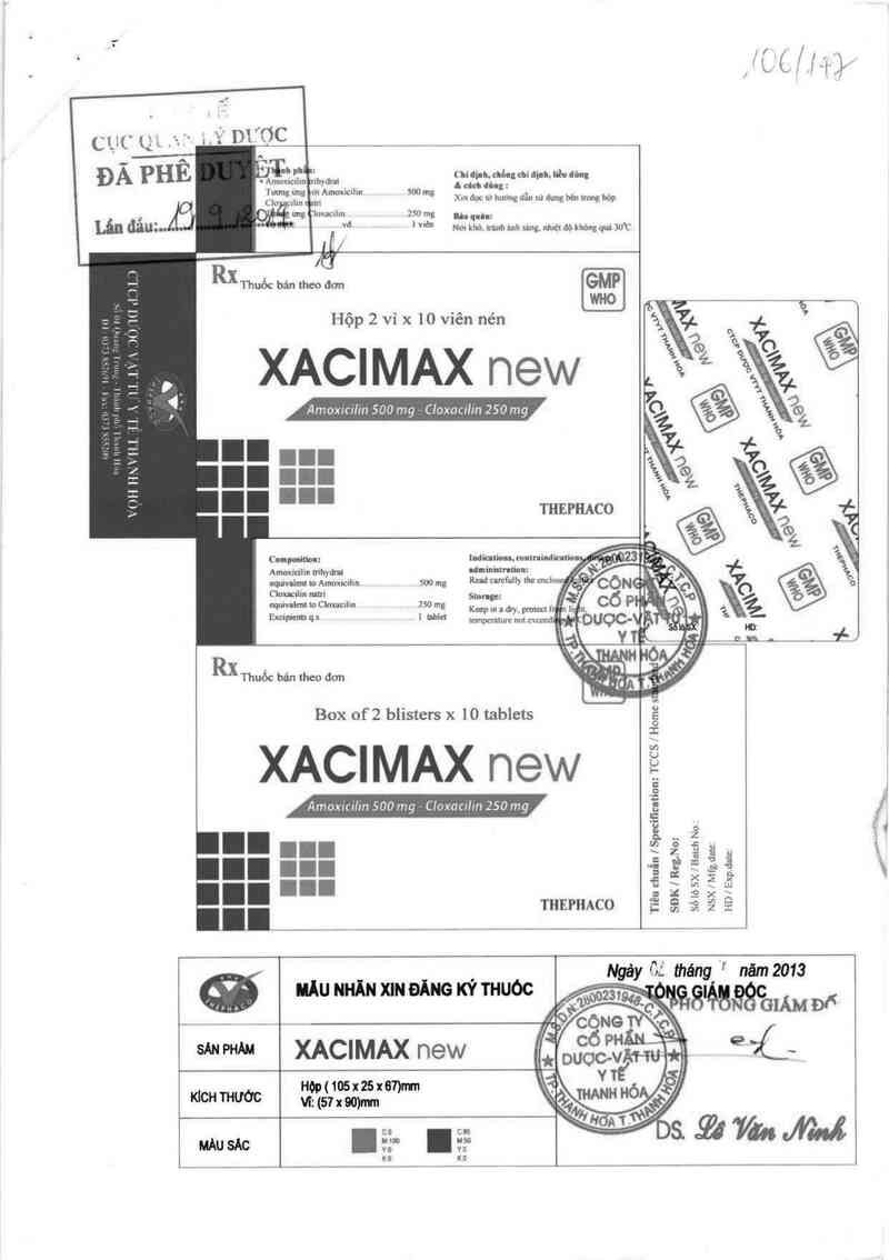 thông tin, cách dùng, giá thuốc Xacimax new - ảnh 0