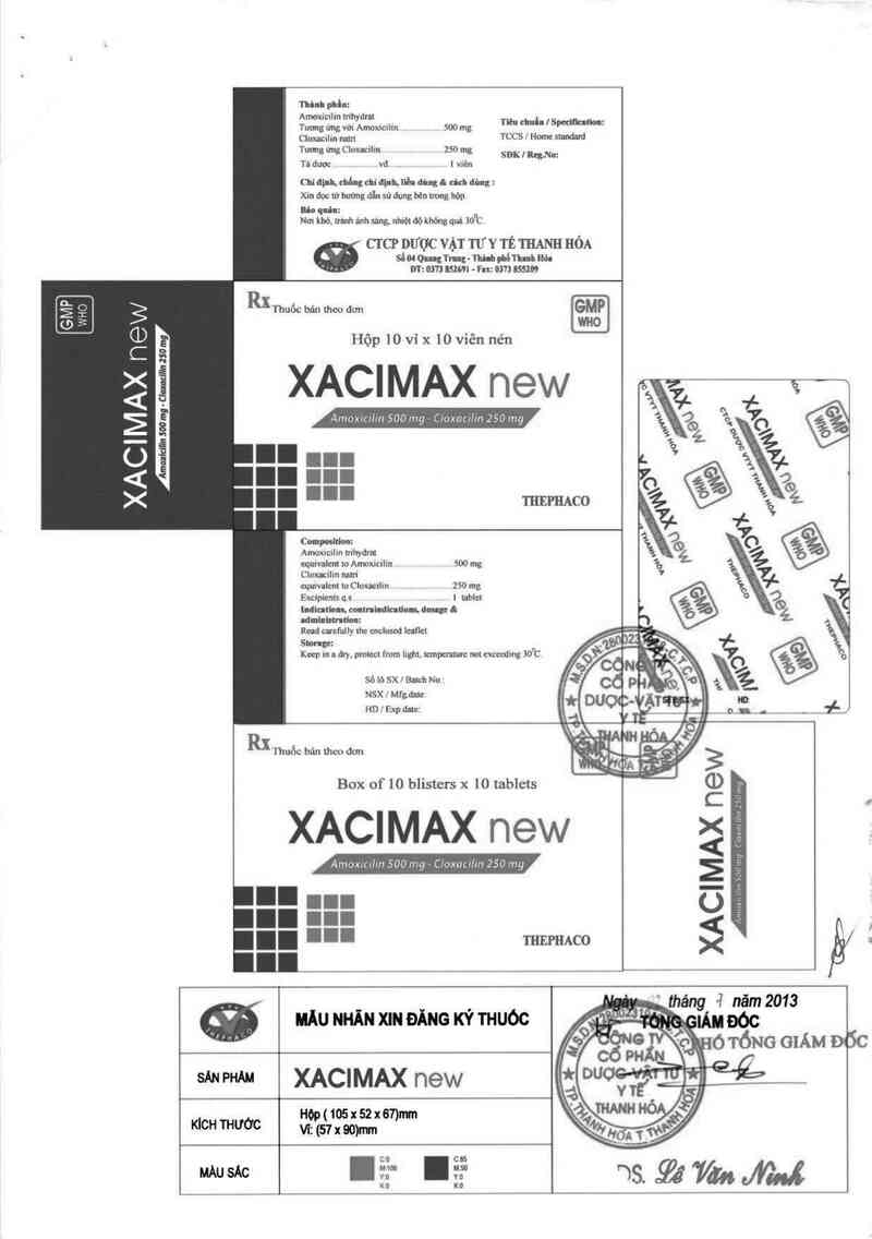 thông tin, cách dùng, giá thuốc Xacimax new - ảnh 2