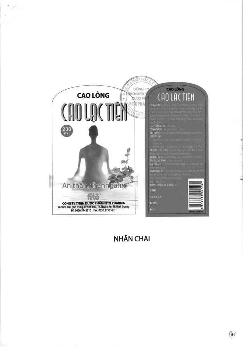 thông tin, cách dùng, giá thuốc Cao lạc tiên - ảnh 4