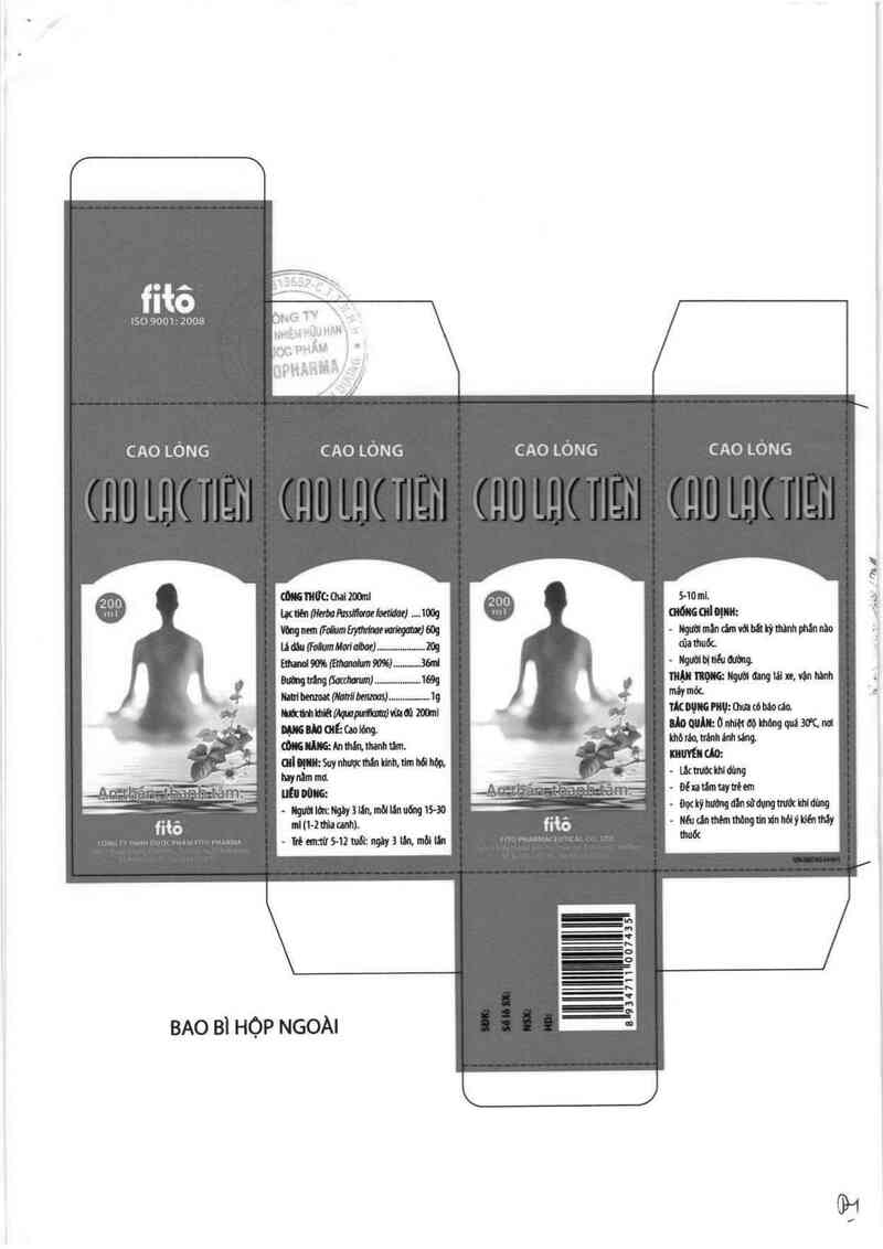 thông tin, cách dùng, giá thuốc Cao lạc tiên - ảnh 7