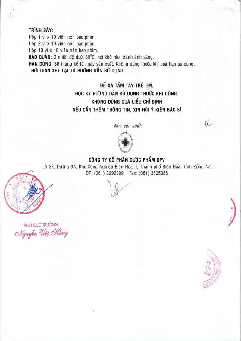 thông tin, cách dùng, giá thuốc Tydol women - ảnh 6