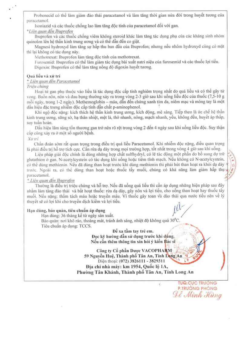 thông tin, cách dùng, giá thuốc Fencedol - ảnh 13