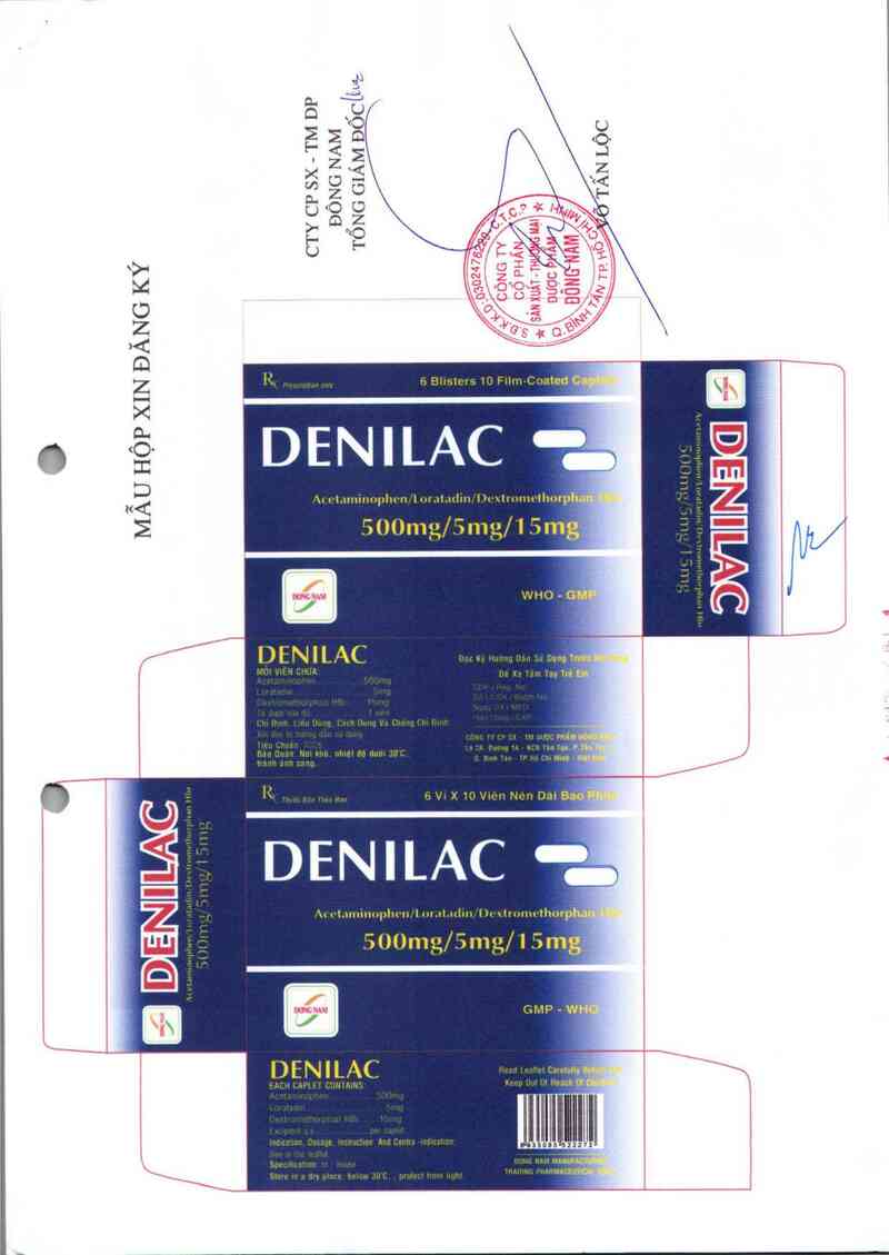 thông tin, cách dùng, giá thuốc Denilac - ảnh 3
