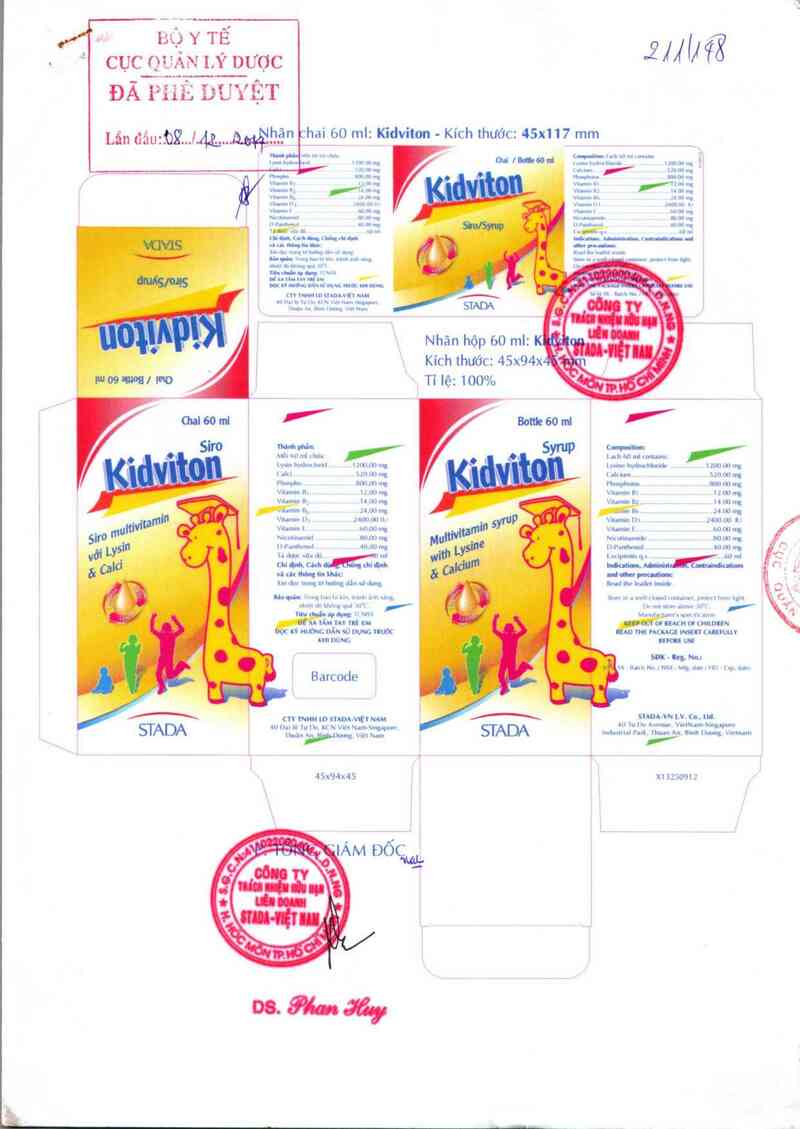 thông tin, cách dùng, giá thuốc Kidviton - ảnh 0