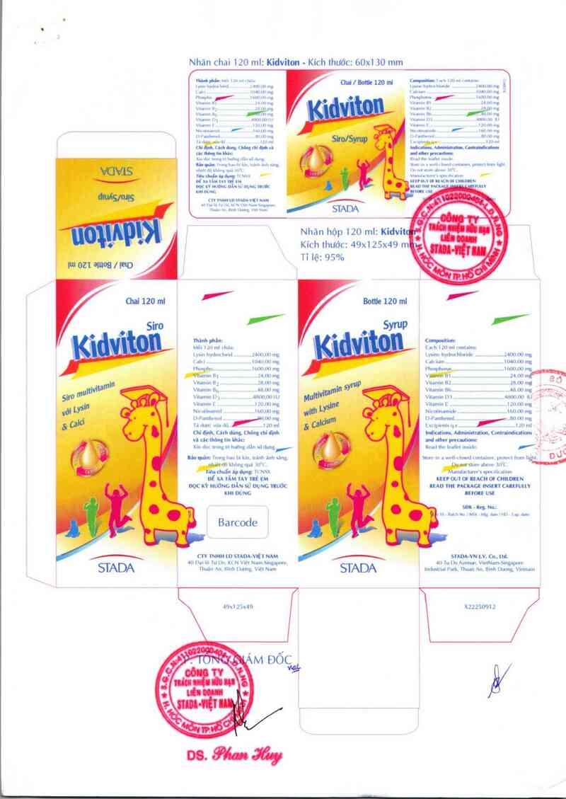 thông tin, cách dùng, giá thuốc Kidviton - ảnh 1