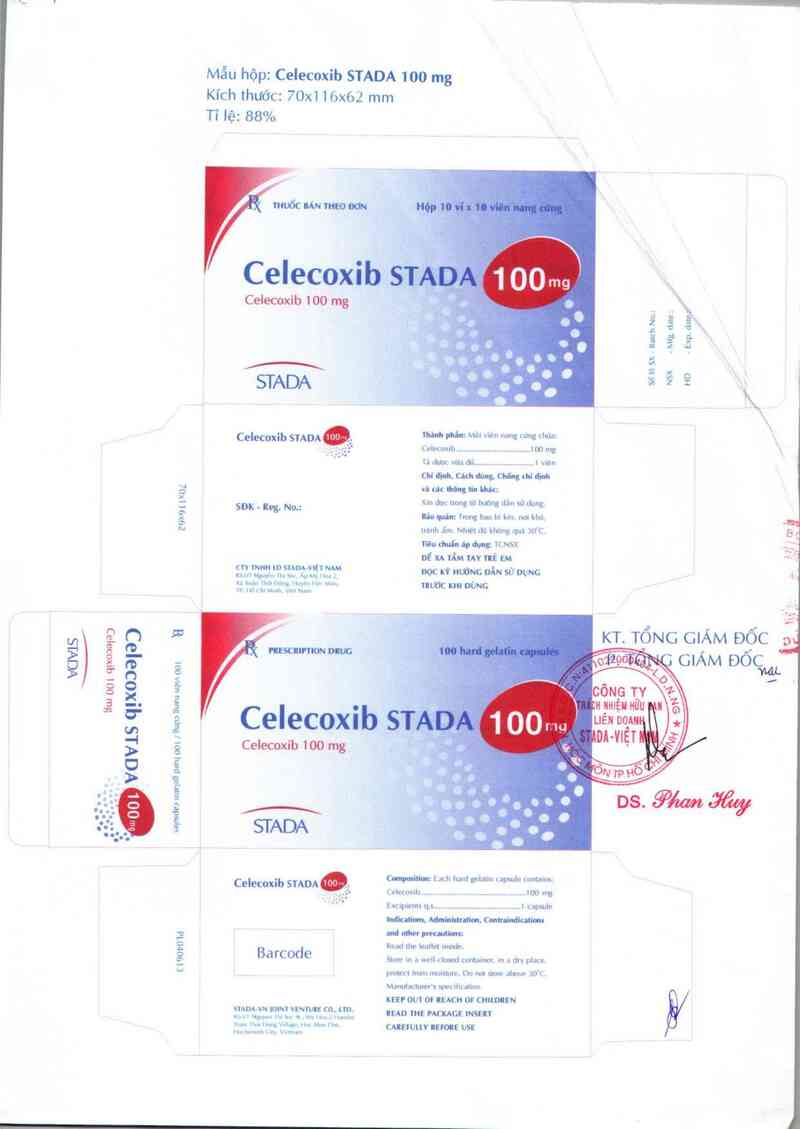 thông tin, cách dùng, giá thuốc Celecoxib Stada 100 mg - ảnh 2