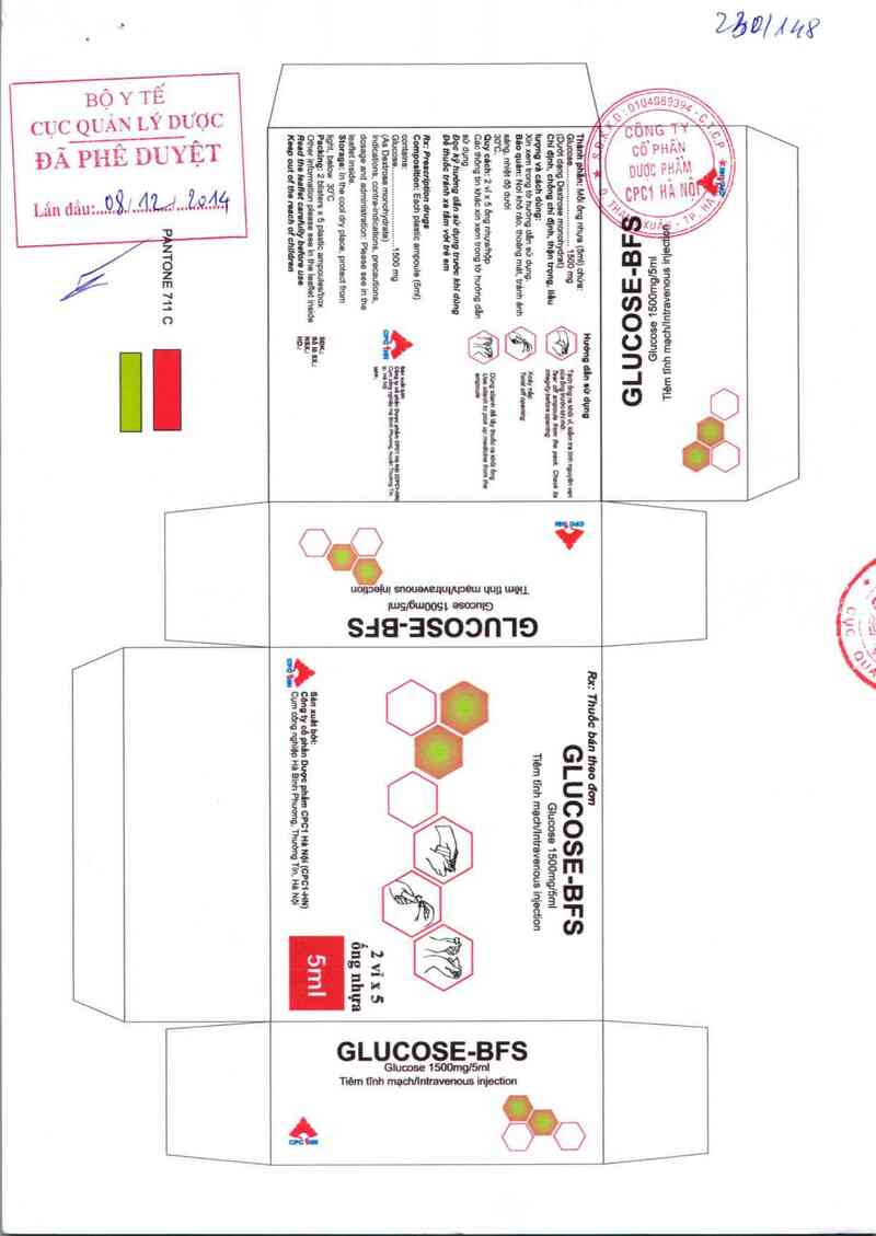 thông tin, cách dùng, giá thuốc Glucose-BFS - ảnh 0