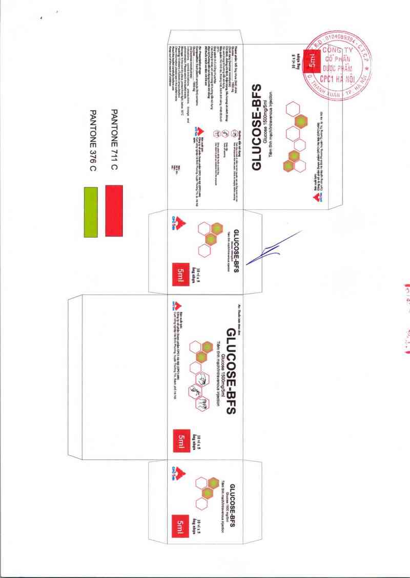 thông tin, cách dùng, giá thuốc Glucose-BFS - ảnh 2