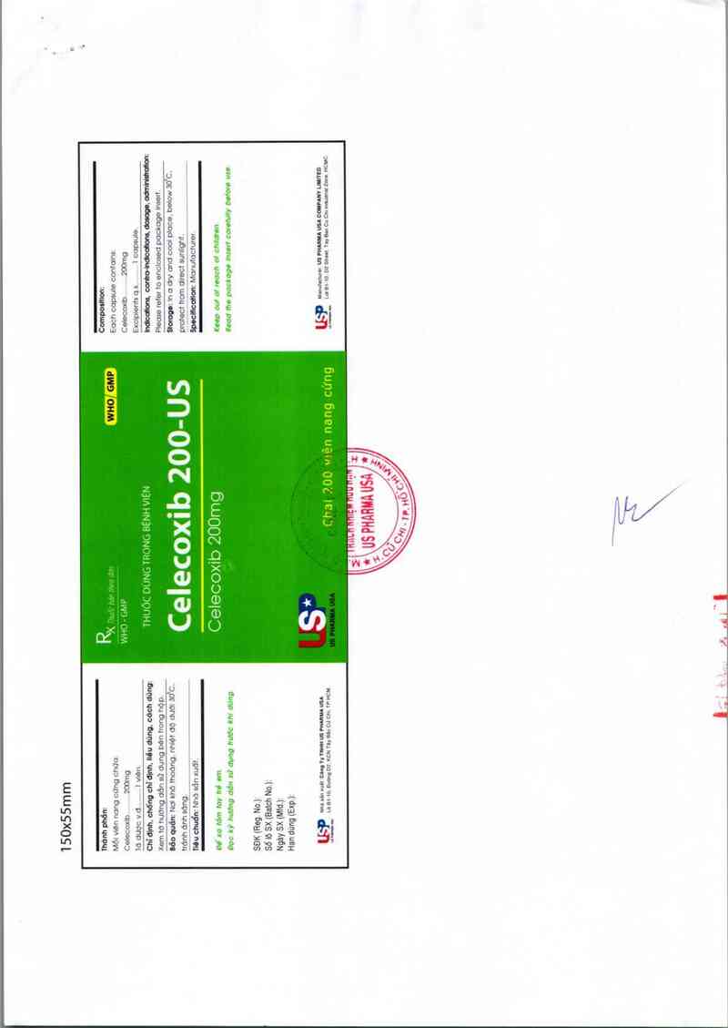 thông tin, cách dùng, giá thuốc Celecoxib 200 - US - ảnh 2