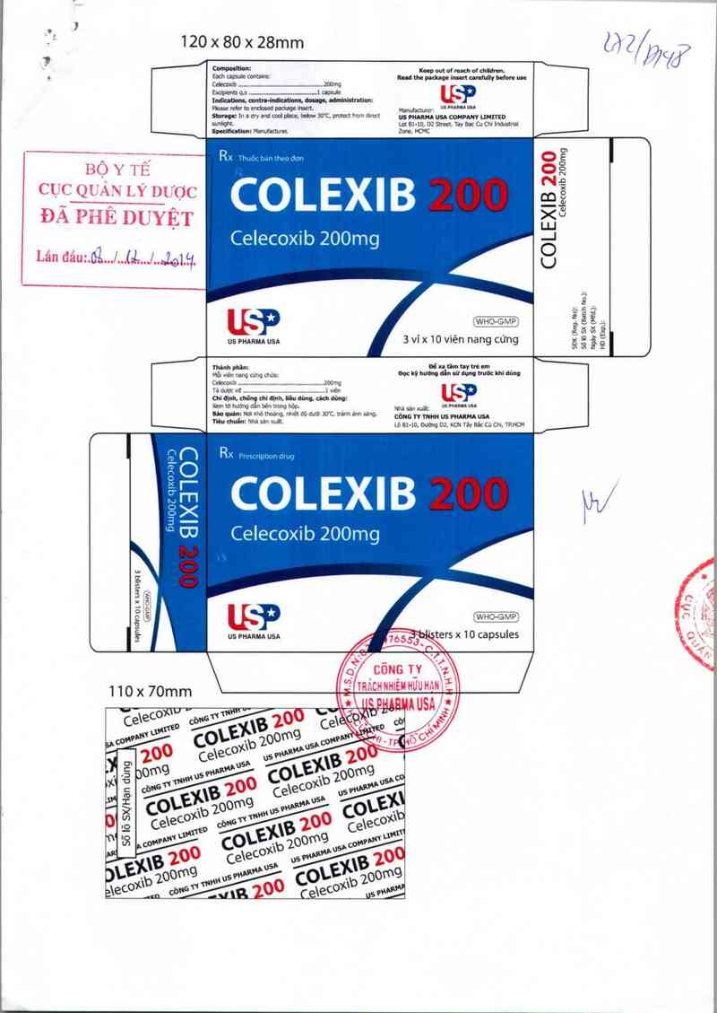 thông tin, cách dùng, giá thuốc Colexib 200 - ảnh 0
