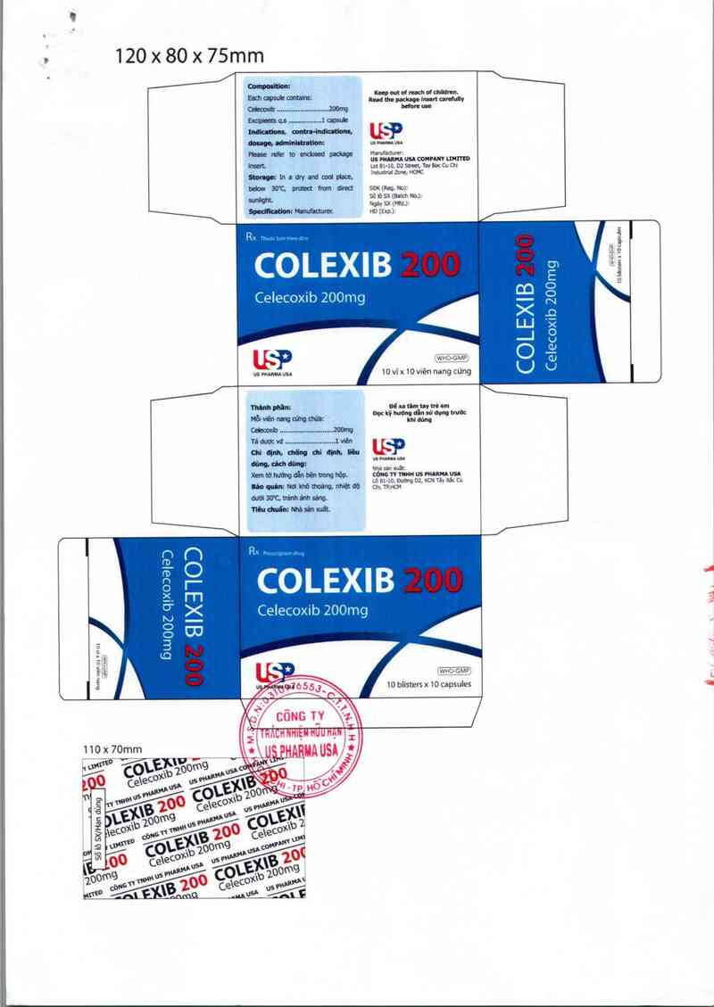 thông tin, cách dùng, giá thuốc Colexib 200 - ảnh 1