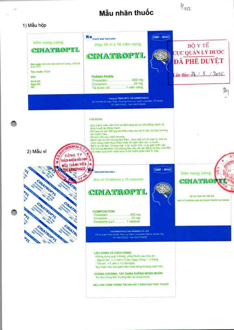 thông tin, cách dùng, giá thuốc Cinatropyl - ảnh 0