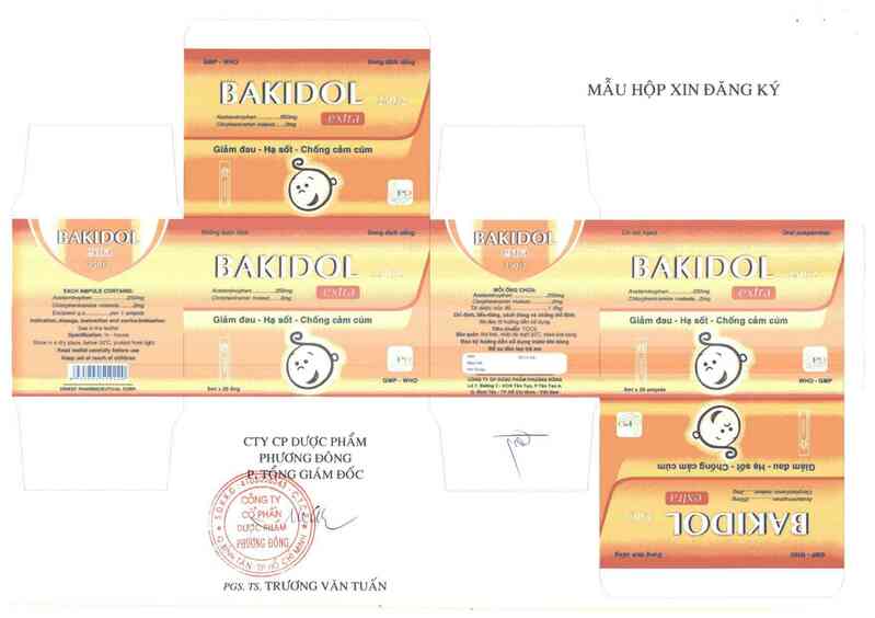 thông tin, cách dùng, giá thuốc Bakidol Extra 250/2 - ảnh 2