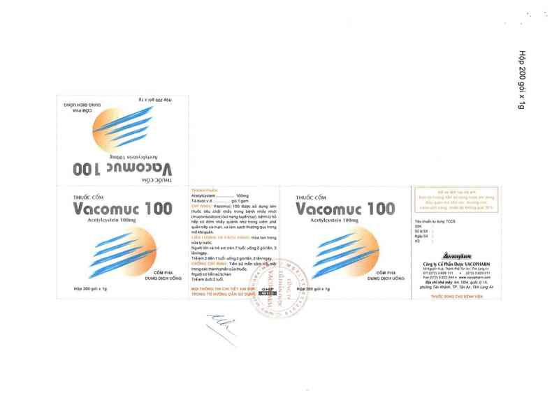 thông tin, cách dùng, giá thuốc Vacomuc 100 - ảnh 4