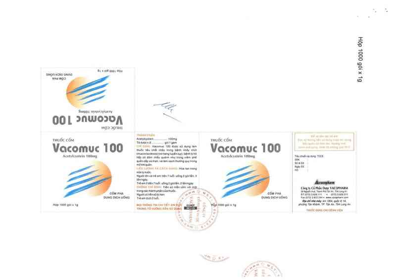 thông tin, cách dùng, giá thuốc Vacomuc 100 - ảnh 7
