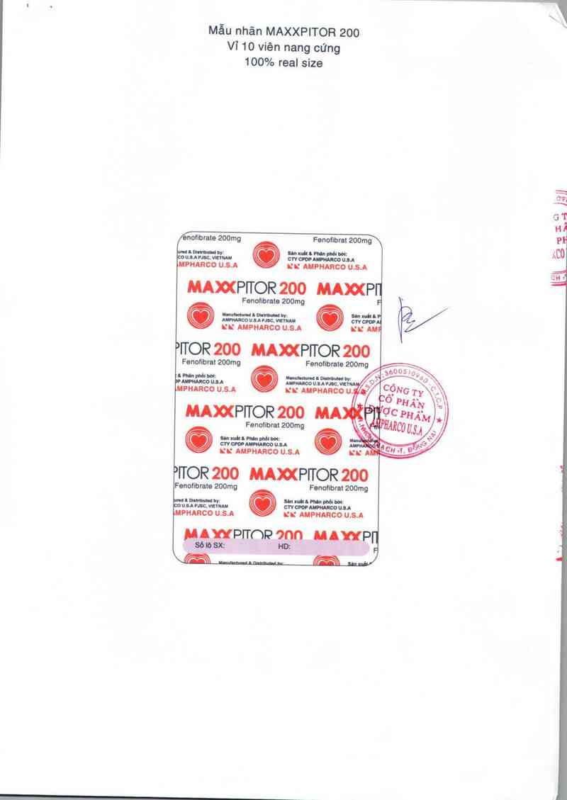thông tin, cách dùng, giá thuốc Maxxpitor 200 - ảnh 3