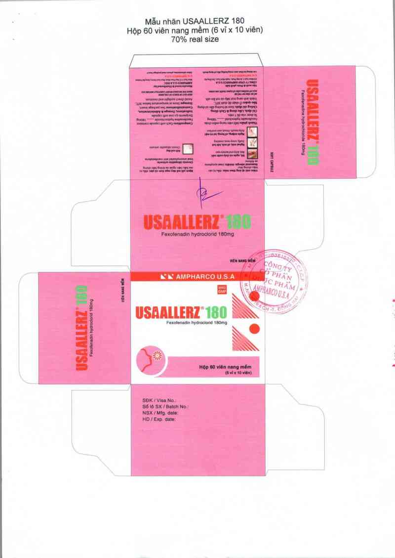 thông tin, cách dùng, giá thuốc Usaallerz 180 - ảnh 2