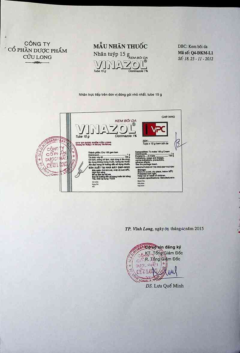 thông tin, cách dùng, giá thuốc Vinazol - ảnh 4