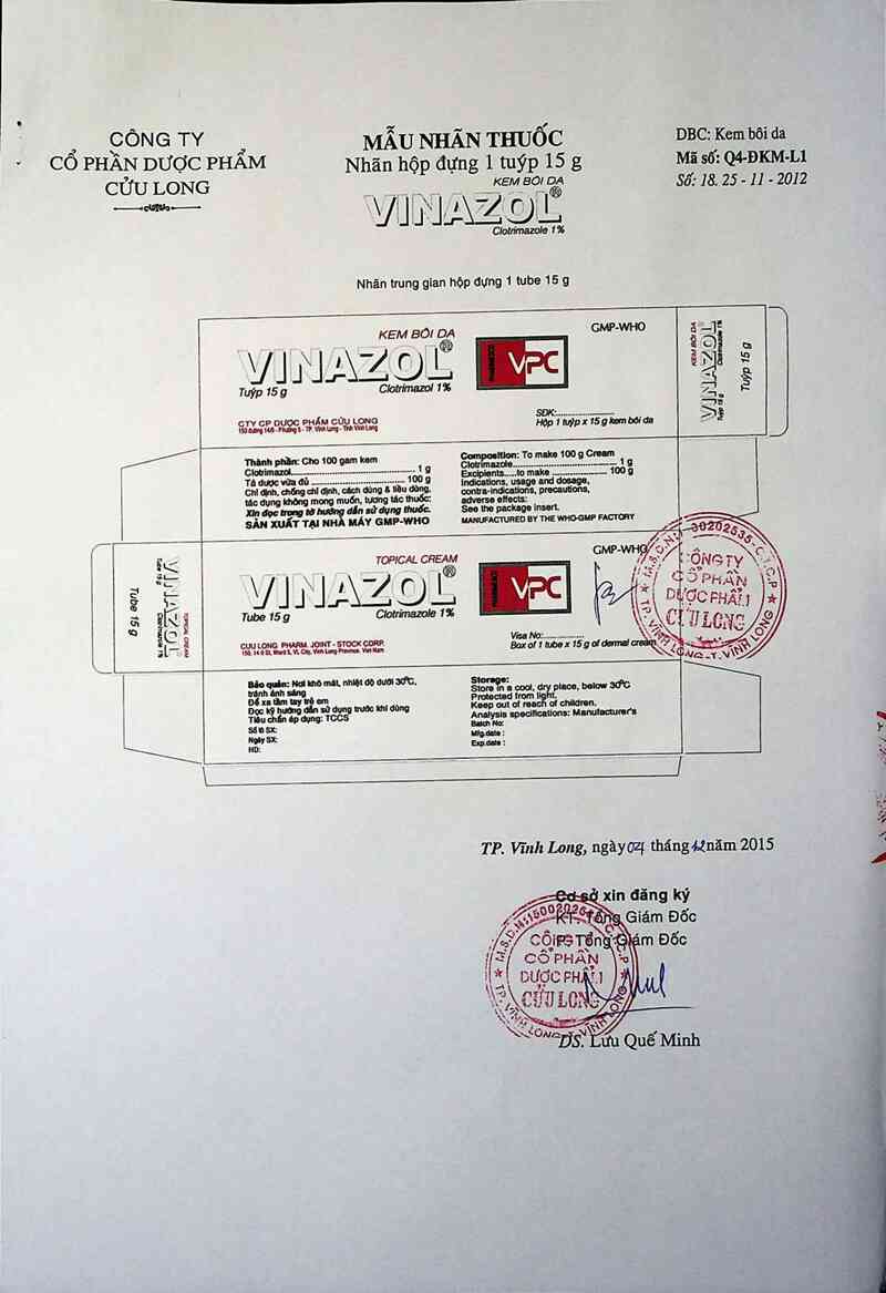 thông tin, cách dùng, giá thuốc Vinazol - ảnh 5