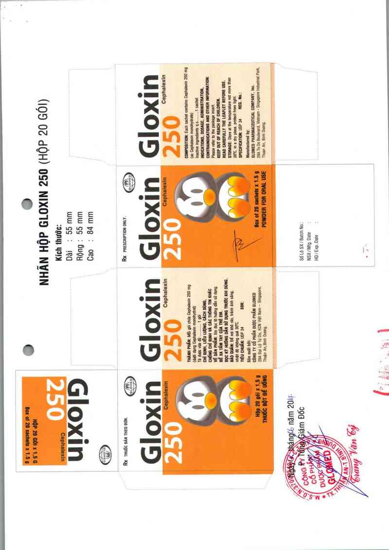 thông tin, cách dùng, giá thuốc Gloxin 250 - ảnh 2
