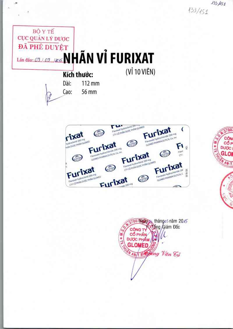thông tin, cách dùng, giá thuốc Furixat - ảnh 0