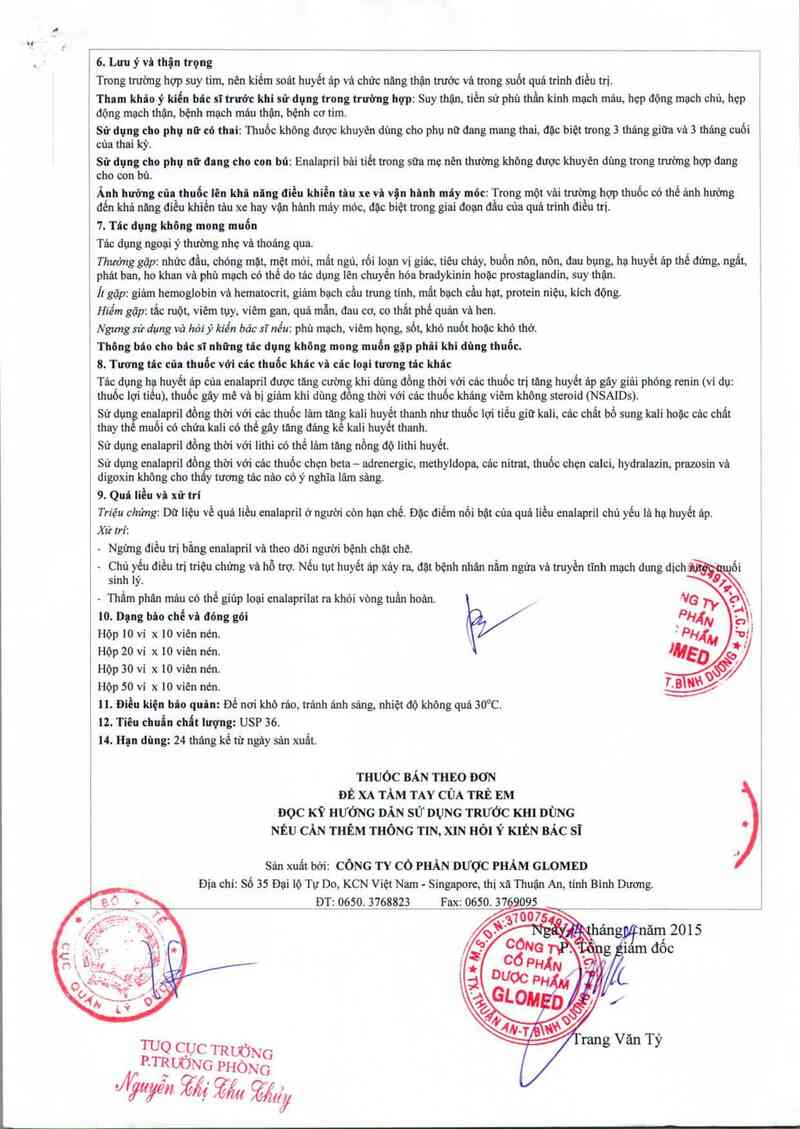 thông tin, cách dùng, giá thuốc Lodinap 5 - ảnh 6