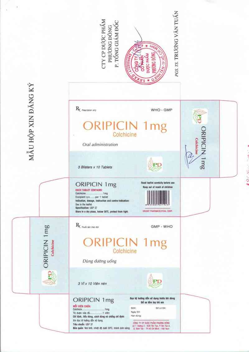 thông tin, cách dùng, giá thuốc Oripicin 1 mg - ảnh 3