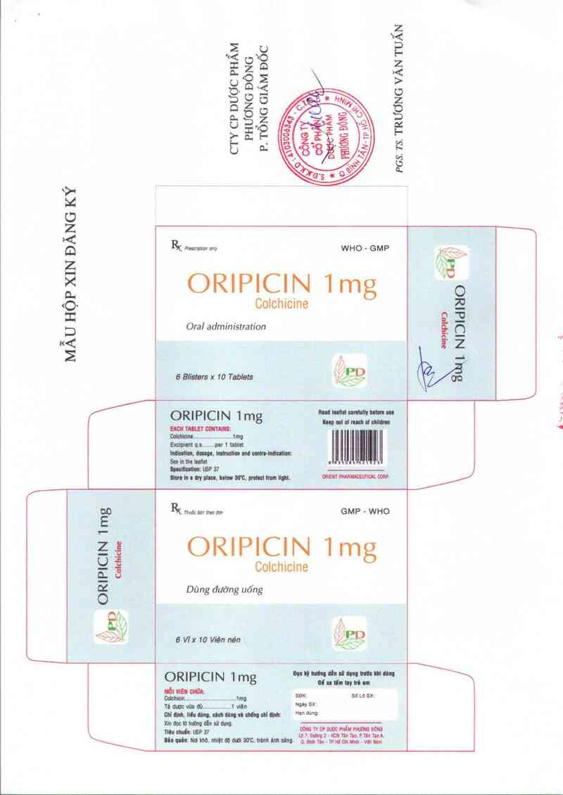 thông tin, cách dùng, giá thuốc Oripicin 1 mg - ảnh 4
