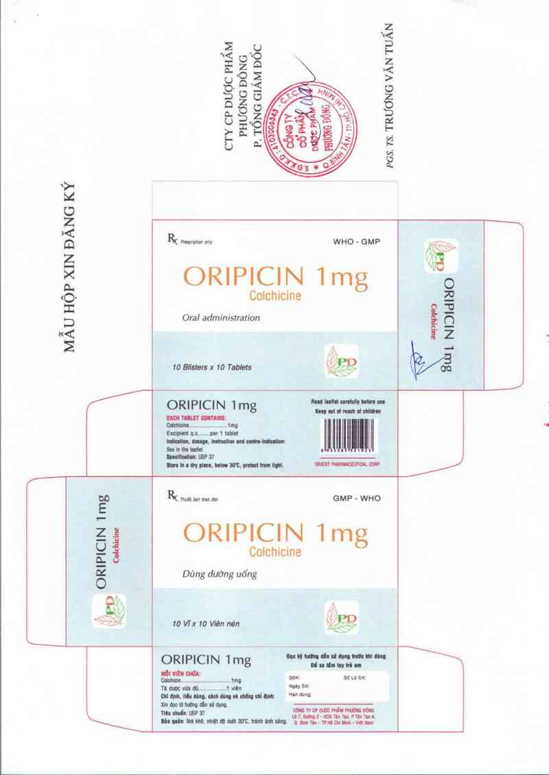thông tin, cách dùng, giá thuốc Oripicin 1 mg - ảnh 5
