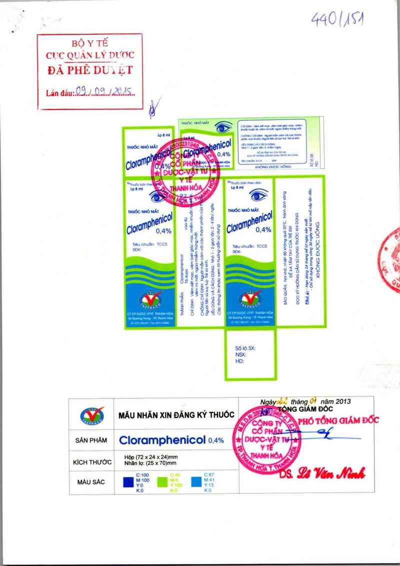 thông tin, cách dùng, giá thuốc Cloramphenicol 0,4% - ảnh 0