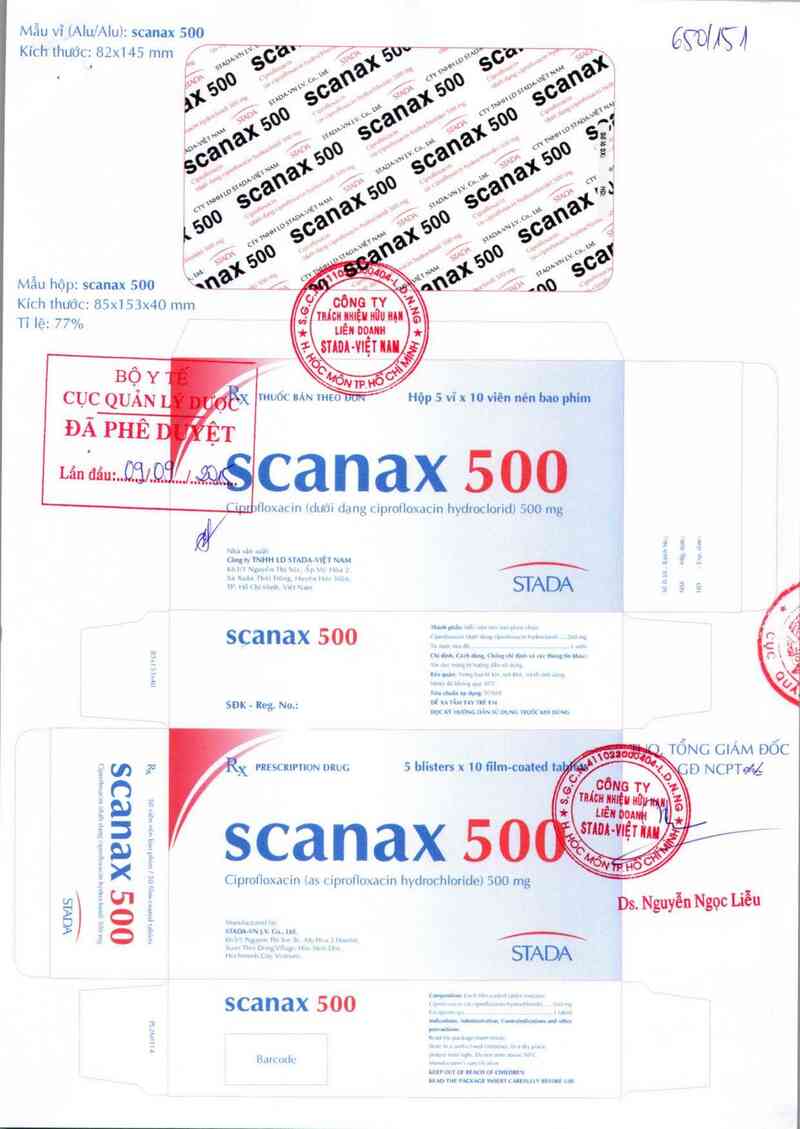 thông tin, cách dùng, giá thuốc Scanax 500 - ảnh 0
