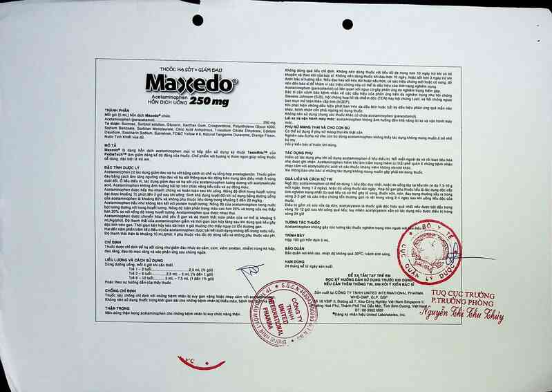 thông tin, cách dùng, giá thuốc Maxedo - ảnh 6