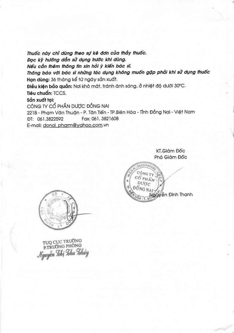 thông tin, cách dùng, giá thuốc Docnotine - ảnh 7