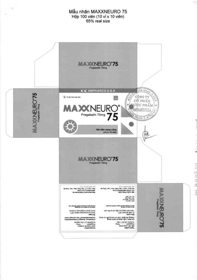 thông tin, cách dùng, giá thuốc Maxxneuro 75 - ảnh 2