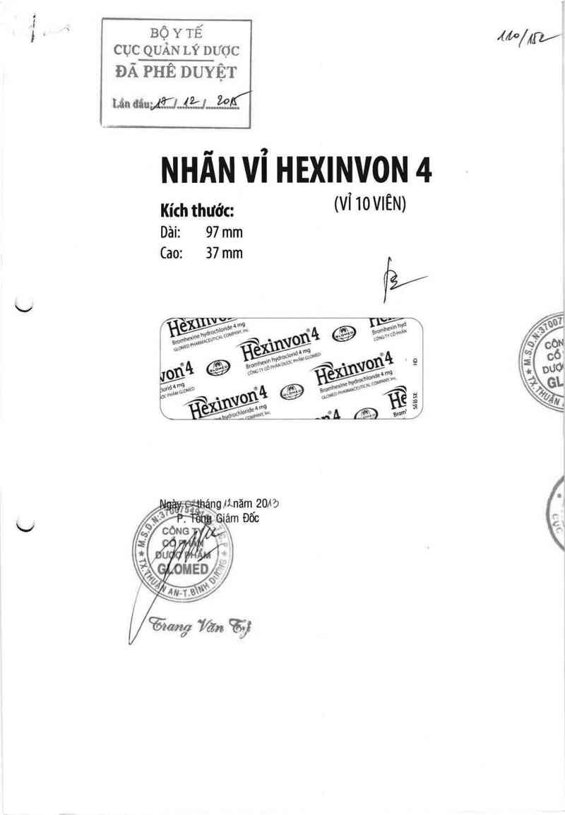 thông tin, cách dùng, giá thuốc Hexinvon 4 - ảnh 0