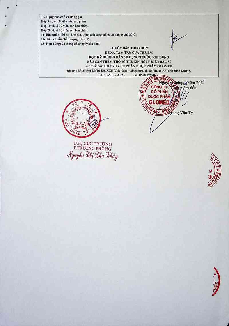 thông tin, cách dùng, giá thuốc Simvastatin 10 Glomed - ảnh 6
