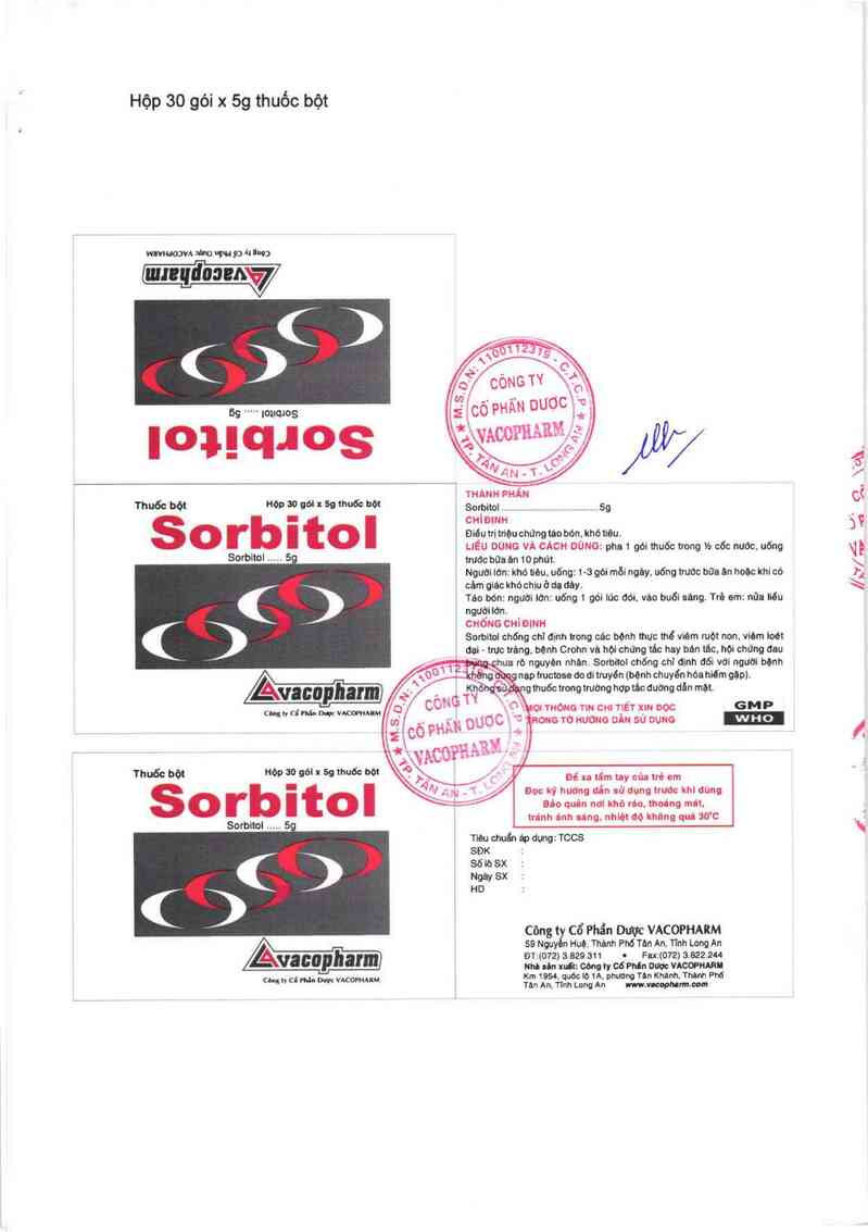 thông tin, cách dùng, giá thuốc Sorbitol - ảnh 1