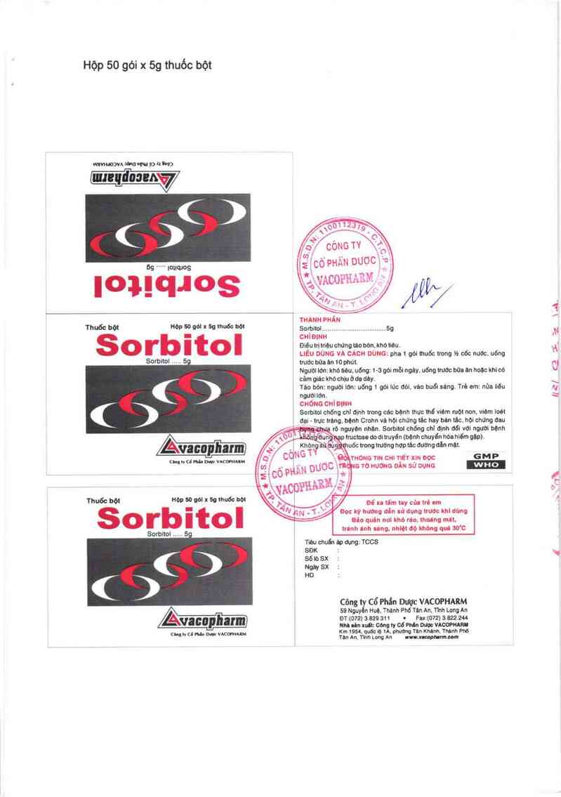 thông tin, cách dùng, giá thuốc Sorbitol - ảnh 2