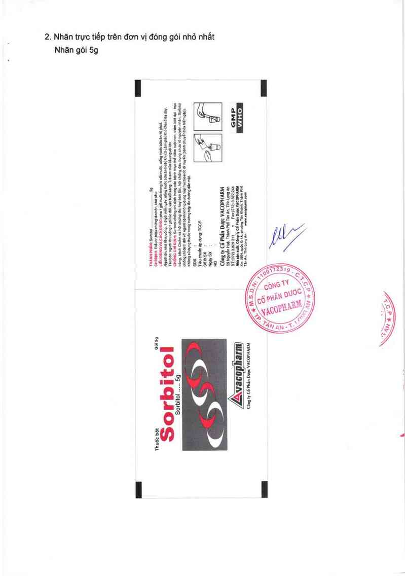 thông tin, cách dùng, giá thuốc Sorbitol - ảnh 7