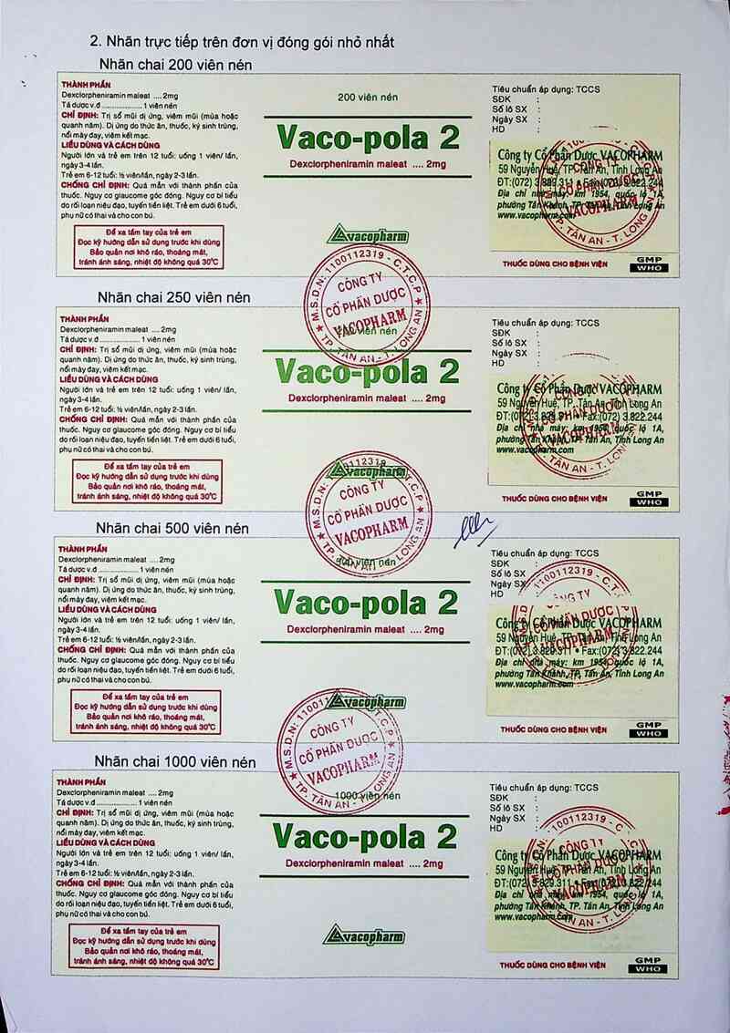thông tin, cách dùng, giá thuốc Vaco - Pola 2 - ảnh 16