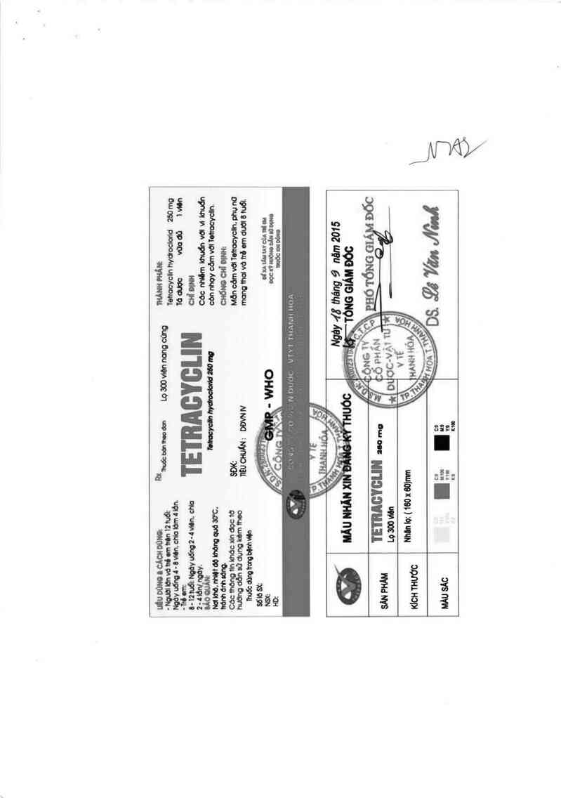 thông tin, cách dùng, giá thuốc Tetracyclin - ảnh 3