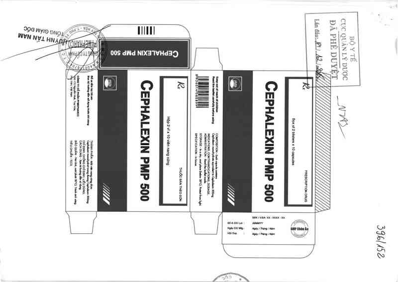 thông tin, cách dùng, giá thuốc Cephalexin PMP 500 - ảnh 0