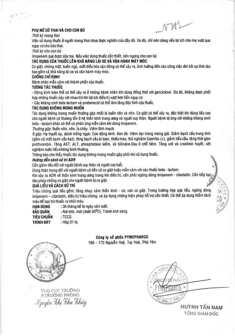 thông tin, cách dùng, giá thuốc Pythinam - ảnh 4