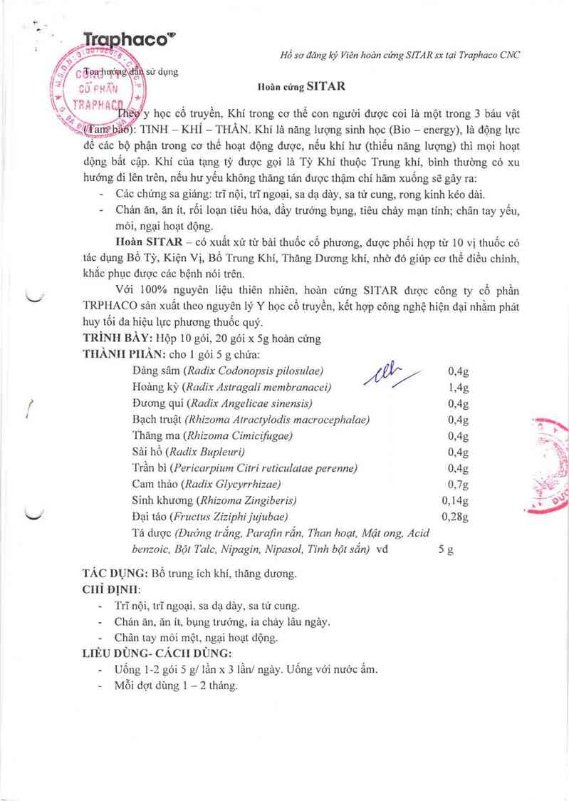 thông tin, cách dùng, giá thuốc Sitar - ảnh 4