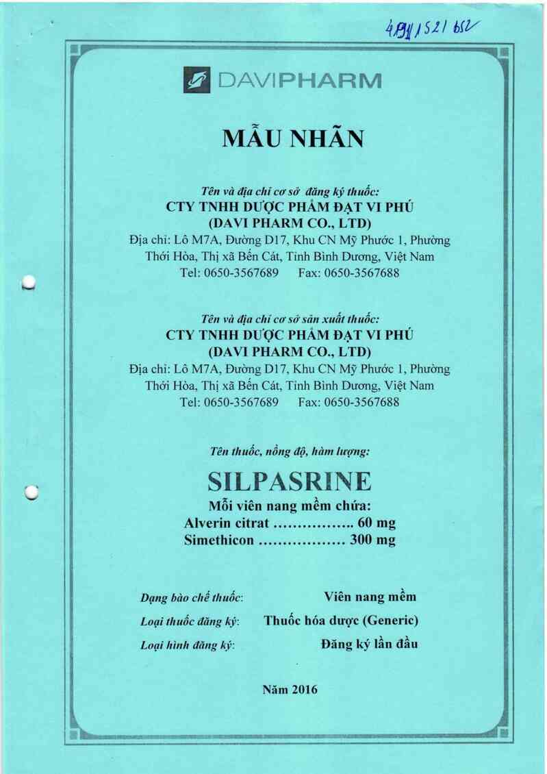 thông tin, cách dùng, giá thuốc Silpasrine - ảnh 0