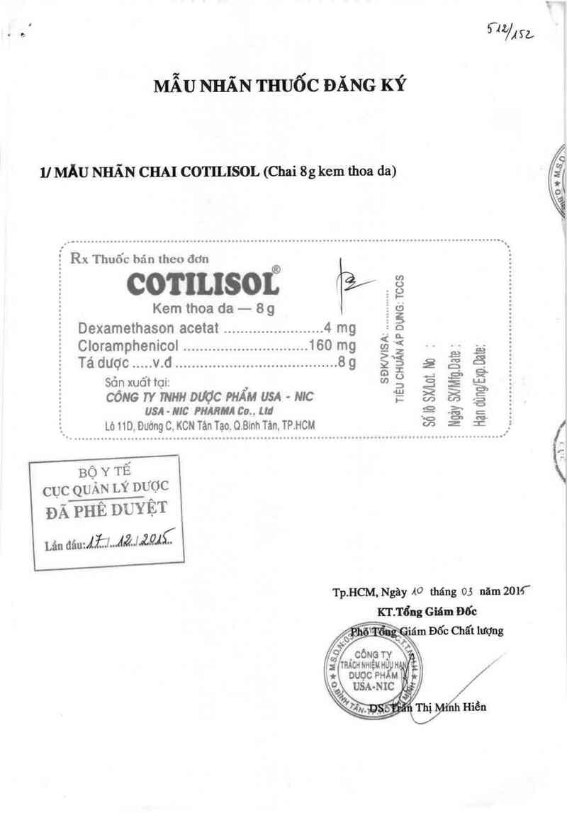 thông tin, cách dùng, giá thuốc Cotilisol - ảnh 0