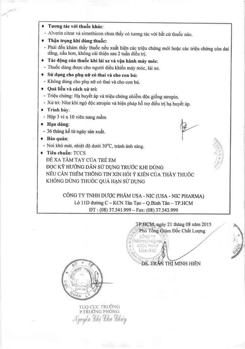 thông tin, cách dùng, giá thuốc Simenic - ảnh 3