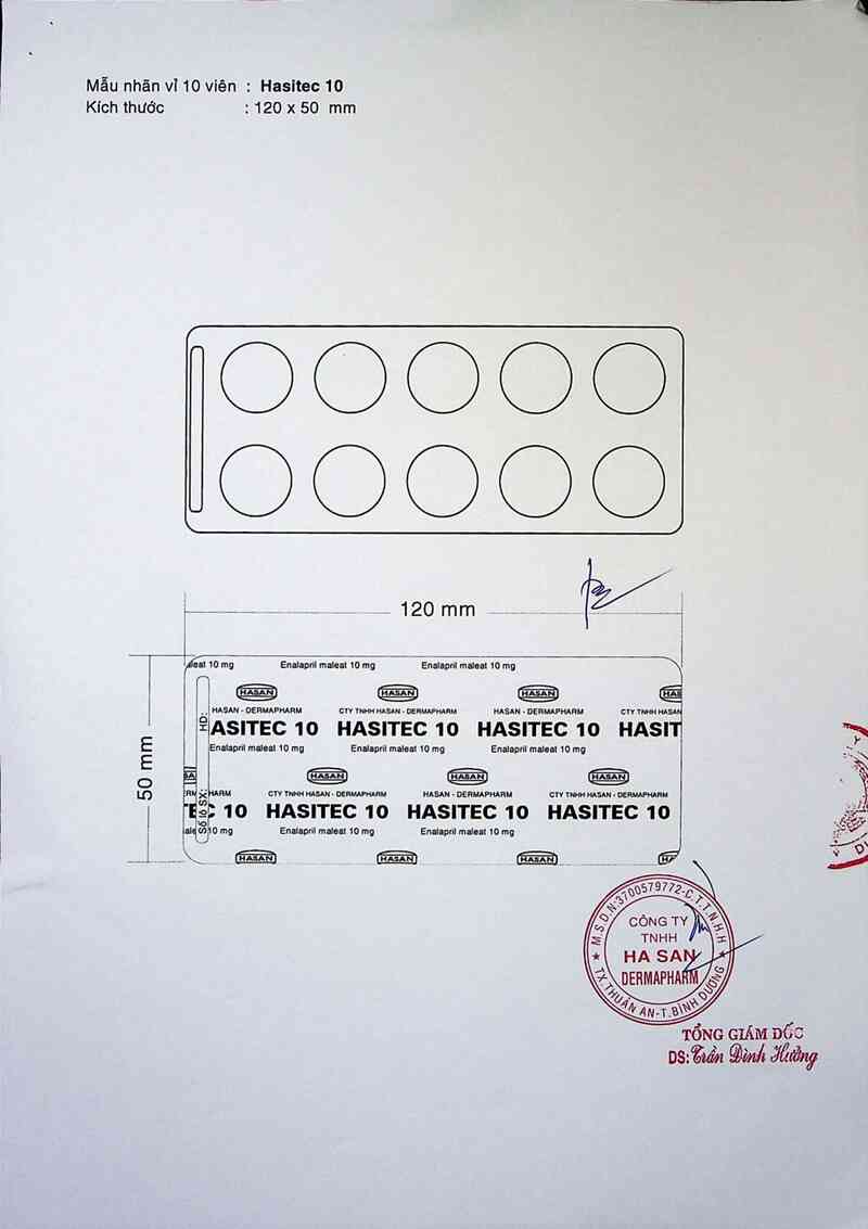 thông tin, cách dùng, giá thuốc Hasitec 10 - ảnh 2