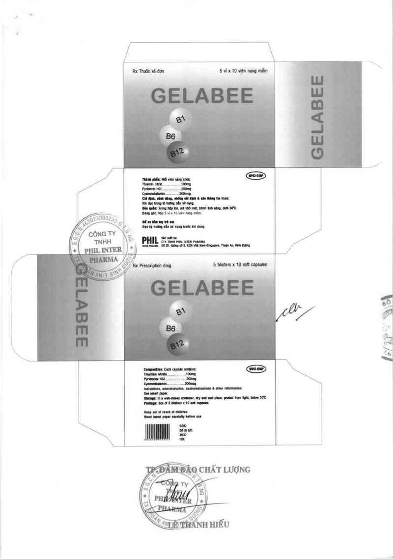 thông tin, cách dùng, giá thuốc Gelabee - ảnh 1