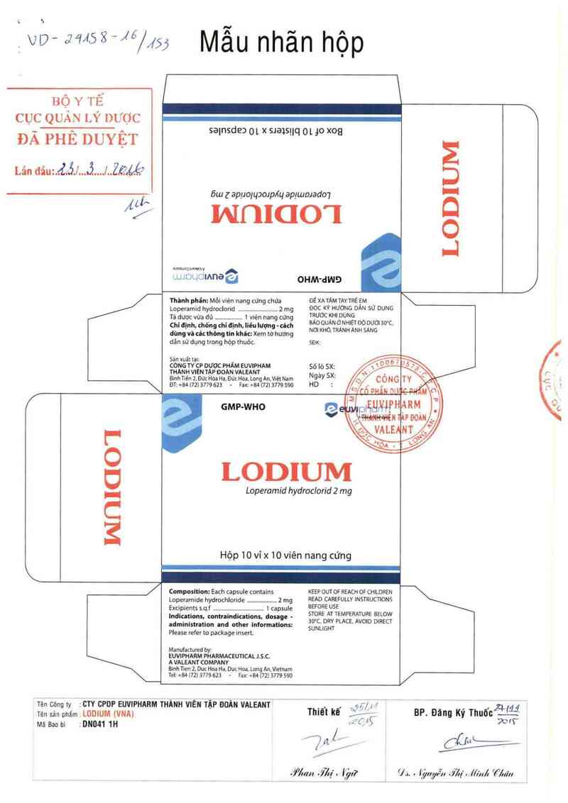 thông tin, cách dùng, giá thuốc Lodium - ảnh 0